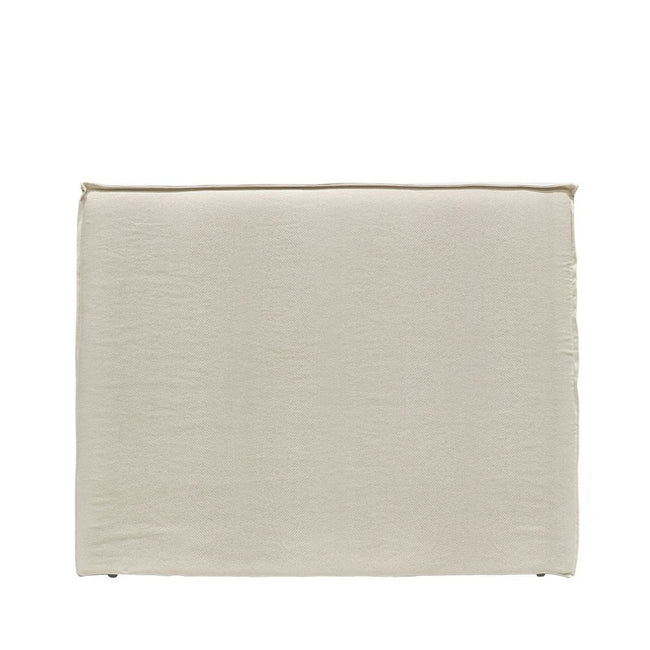 Keely Natural Linen Headboard - Queen