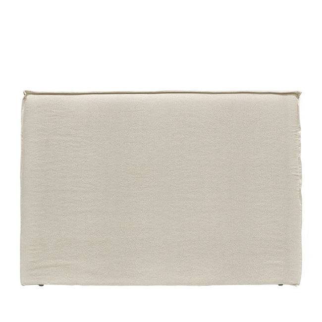 Keely Natural Linen Headboard - Queen