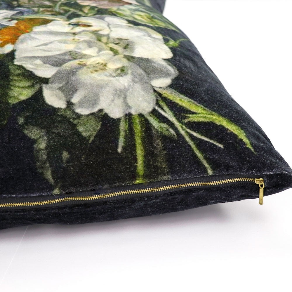 Zara Velvet Cushion with Duck Feather