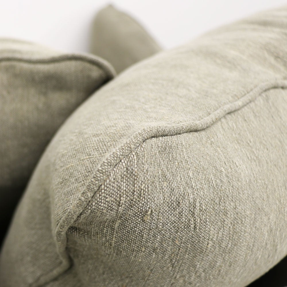 Lotus Linen Slip Cover Armchair - Khaki