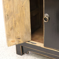 Oneta Bedside Table - Vintage Black