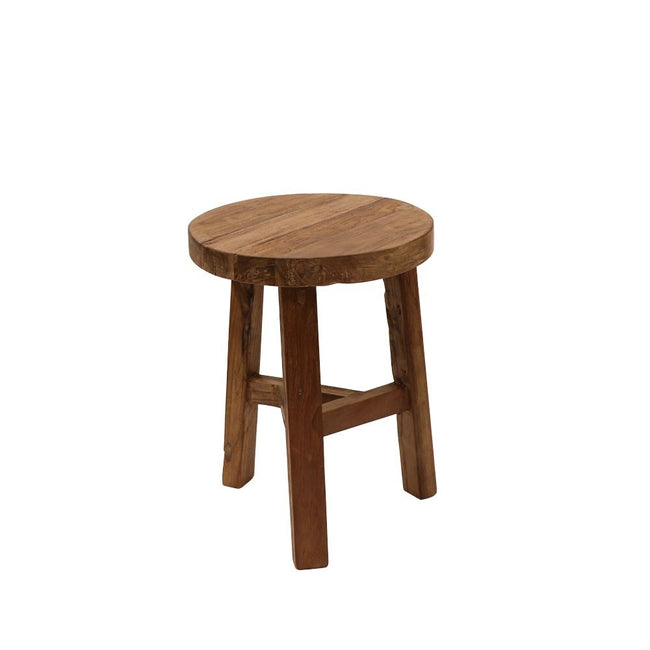 Parla Teak Outdoor Stool - Round