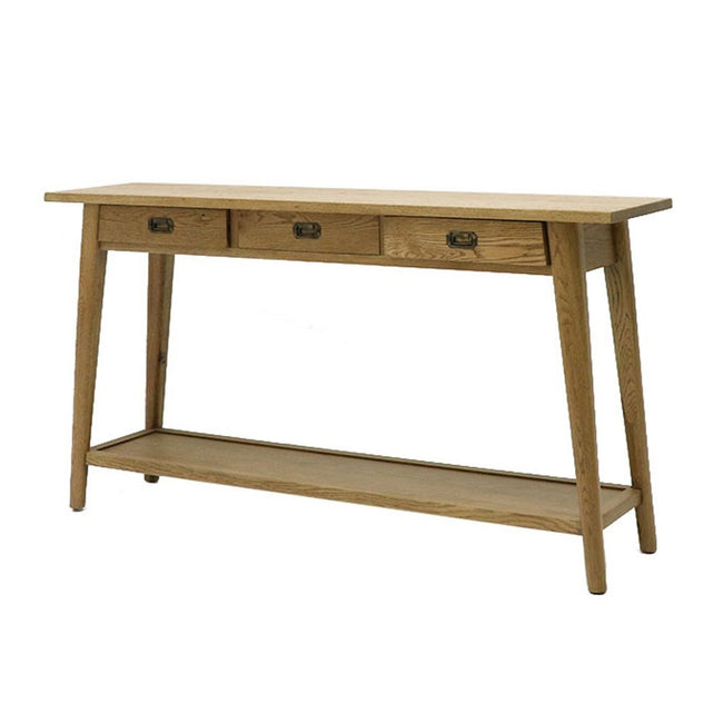 Vicchy Console Table - Oak