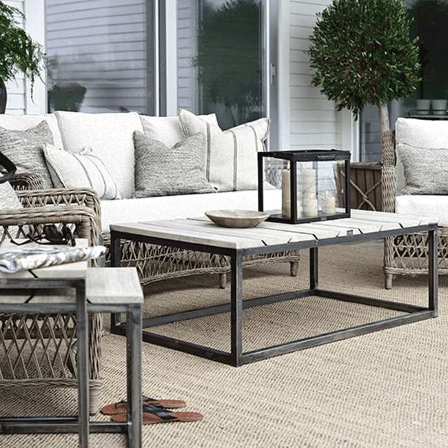 Artwood Anson Rectangular Outdoor Coffee Table