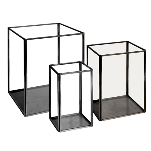 Artwood Lausanne Iron Lanterns – Set 3