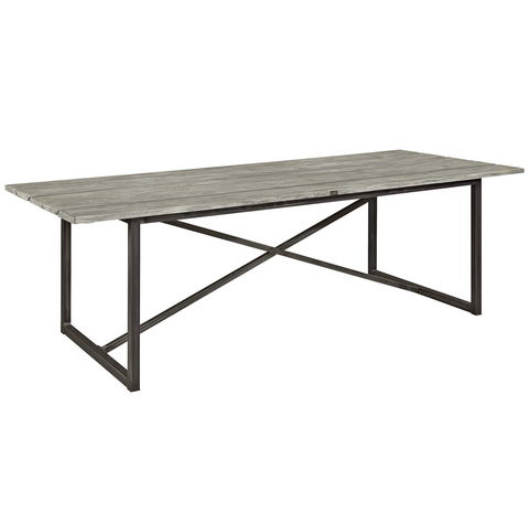 Artwood Cross Outdoor Dining Table - 2200