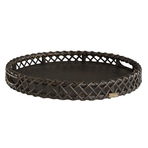 Artwood Aspen Round Tray - Antique