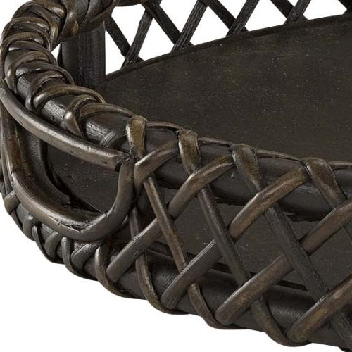 Artwood Aspen Round Tray - Antique