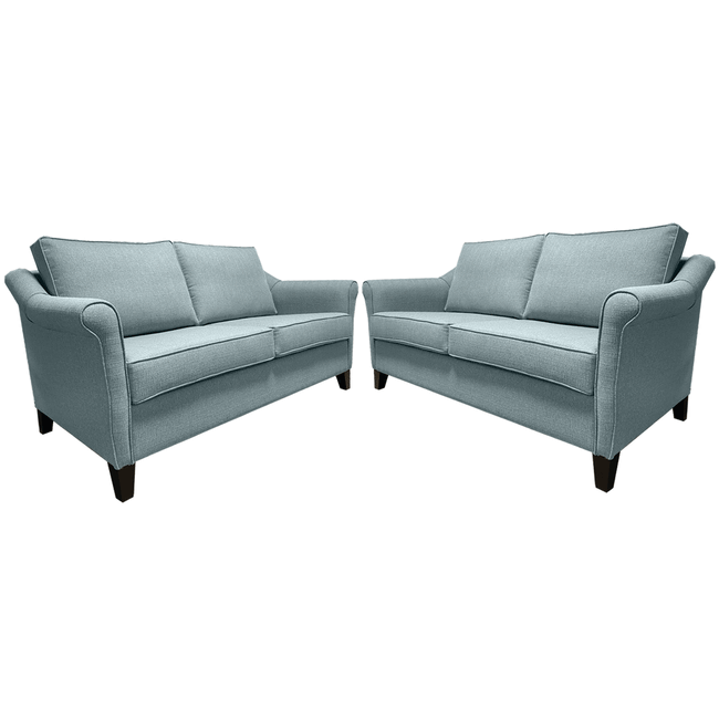 Balmoral 2.5 + 2.5 Seater Lounge Suite - NZ Made - Jena Fabric