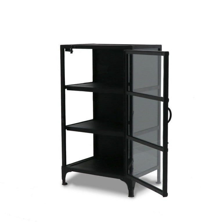 Short discount glass cabinet