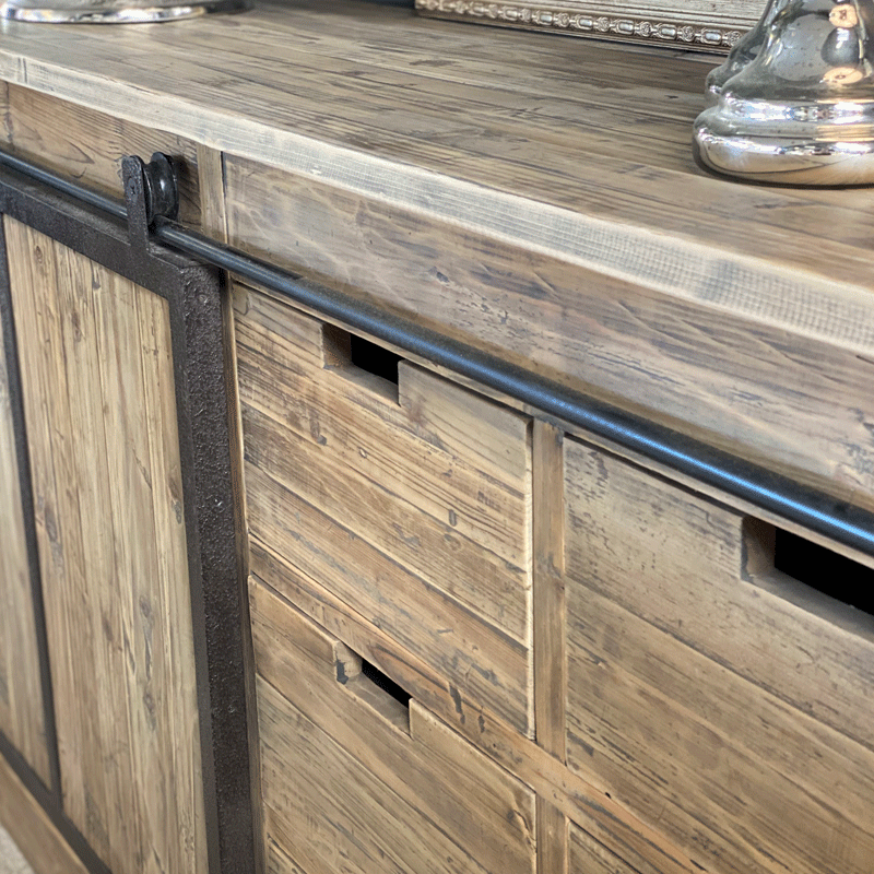 Barrett Sideboard with Barn Sliding Door