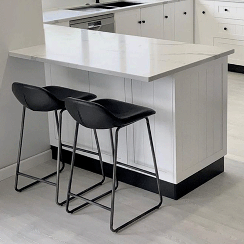 Bauhaus Barstool - Vintage Black