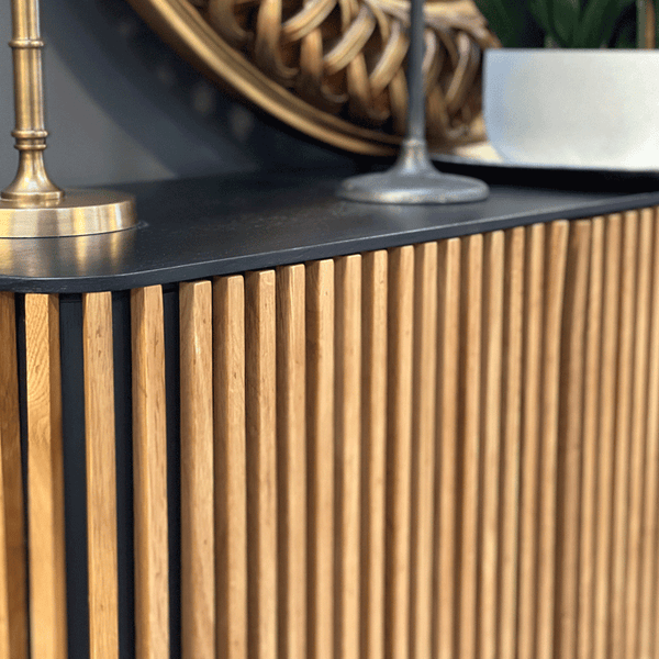 Bauhaus Sideboard - Black & Oak