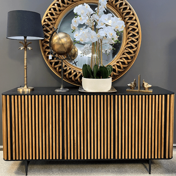 Bauhaus Sideboard - Black & Oak