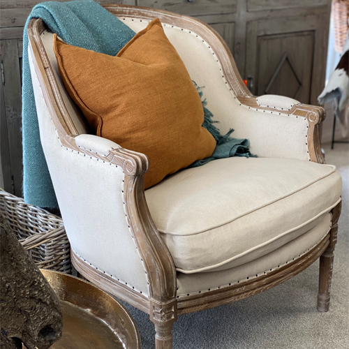 Beckham Linen Armchair