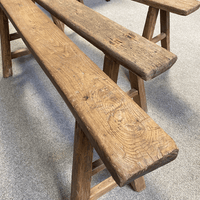 Rustic Wooden Original Bench Seat
