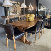 Brixham Leather Dining Chair - Aged Leather