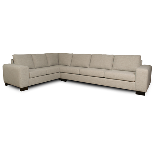 Bronson Corner Lounge Suite - 2 + Sq Cnr + 4 Seater - NZ Made