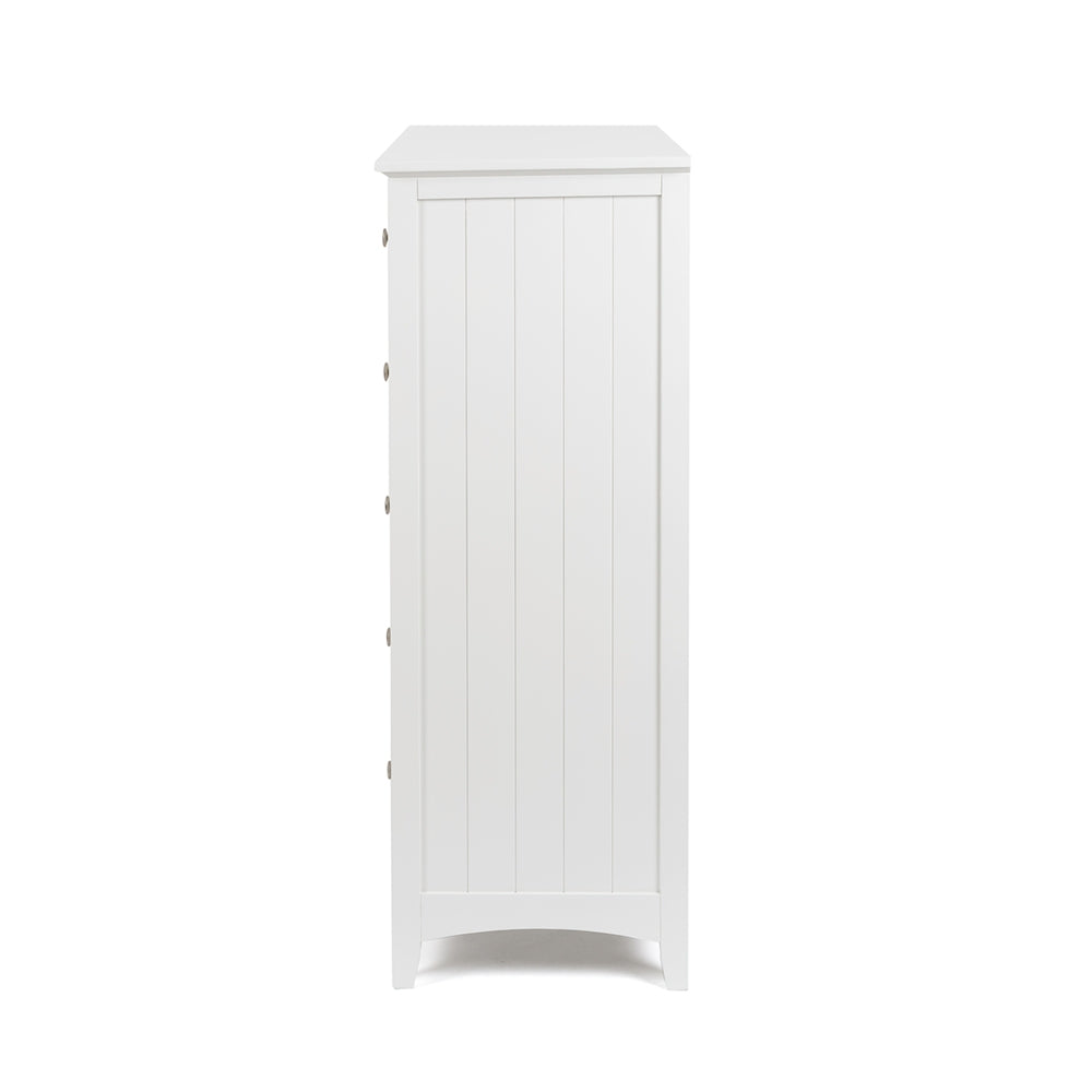 Casey White Bedroom Drawers - 6 Drawer