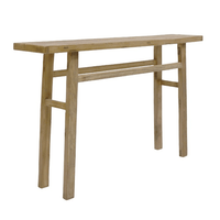 Pavia Rustic Wooden Console Table Natural - 150cm