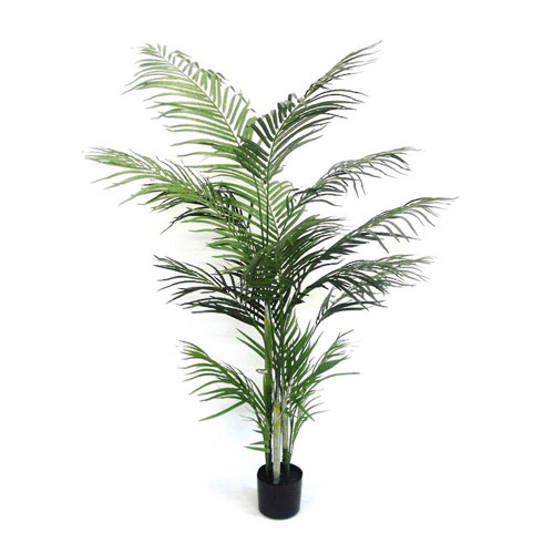 Potted Artificial Deluxe Reed Palm Tree - 120cm