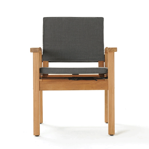 Devon Barker Outdoor Chair - Steel