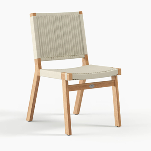 Devon Jackson Outdoor Dining Chair - White