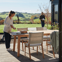 Devon St Clair Teak Outdoor Dining Table - 2200