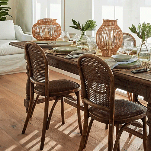 Drew Dining Chair - Natural