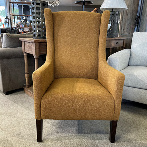 Durham Chair - Fontaine Mustard - Custom NZ Made