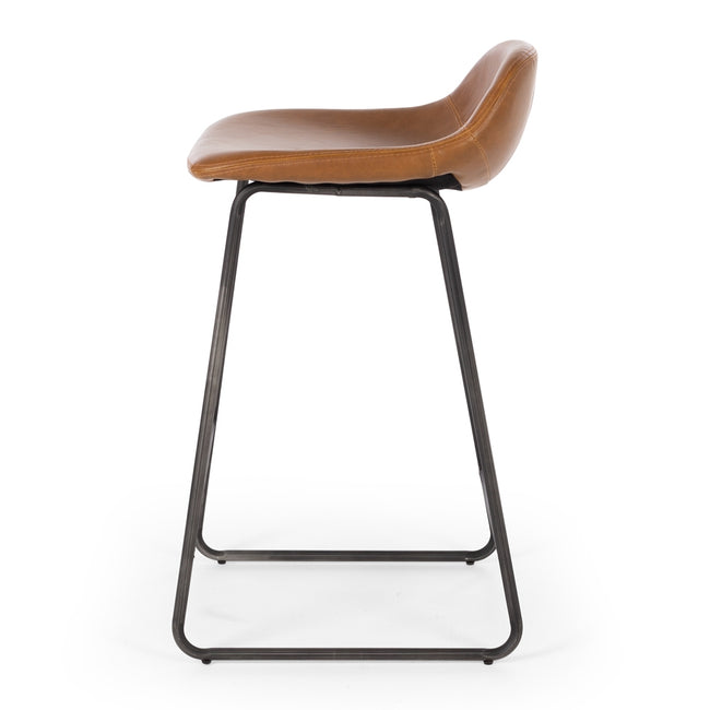 Bauhaus Barstool - Cognac