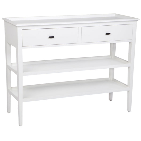 Weatherley Console White Greenslades Furniture