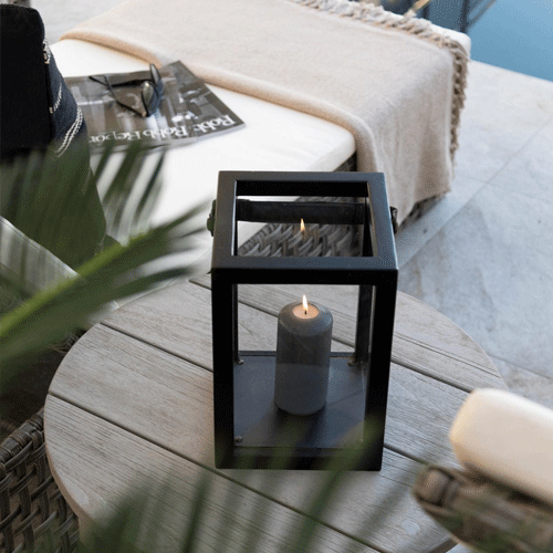 Artwood Vintage Round Outdoor  Folding Side Table