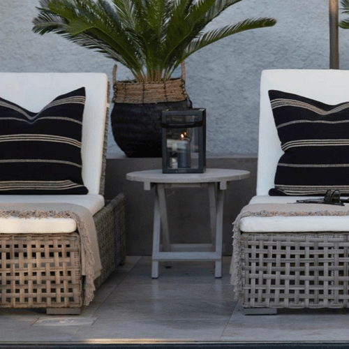 Artwood Vintage Round Outdoor  Folding Side Table