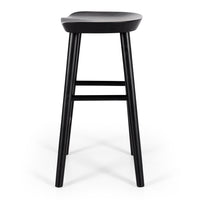Vitrine Oak Barstool - Black
