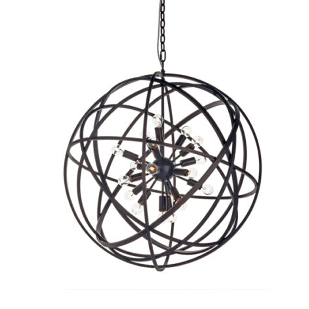 Halo Nest Pendant Light - Medium - Rouille (Coated Rust)