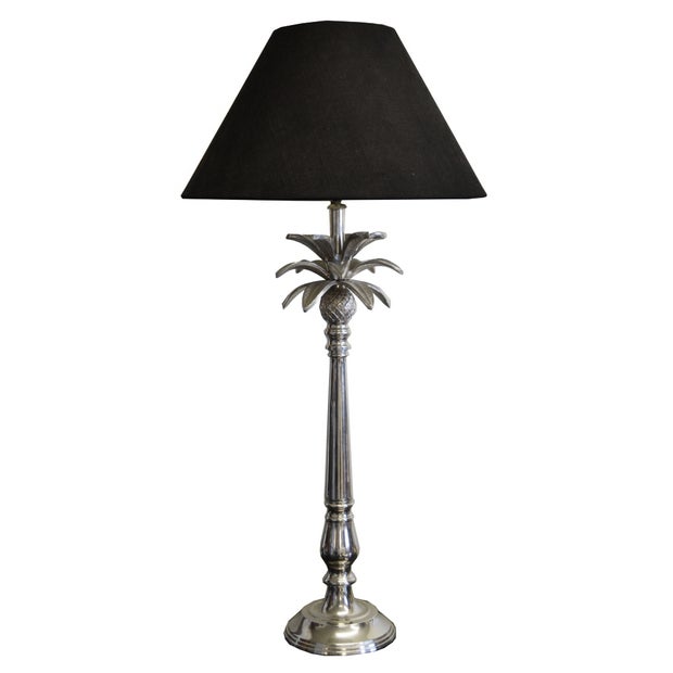 Hamptons Pineapple Lamp in Polished Nickel