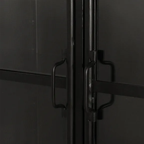 Arch Curve Iron Cabinet