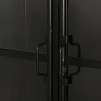 Arch Curve Iron Cabinet