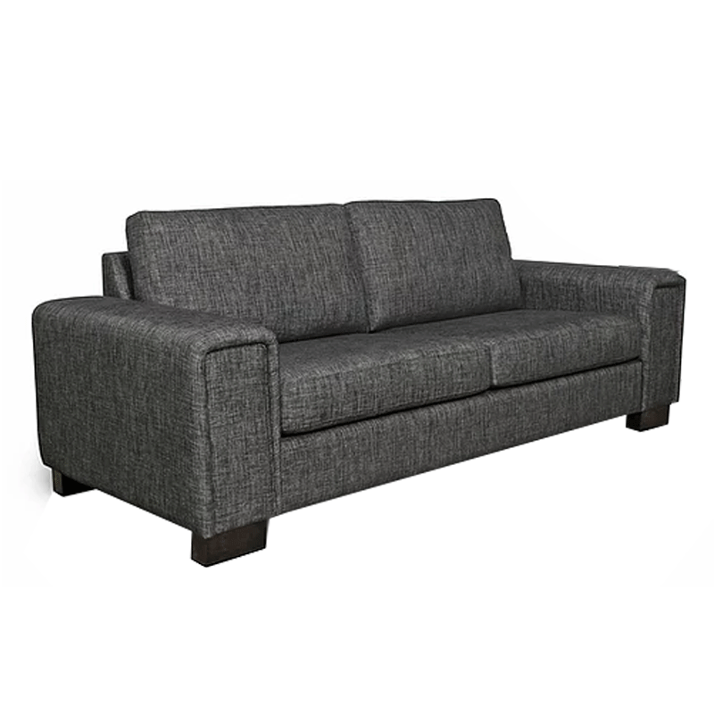 Hudson 3 + 2.5 Seater Lounge Suite in Jake Fabric - NZ Made
