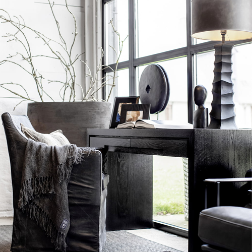 Artwood Hunter Writing Desk - Black