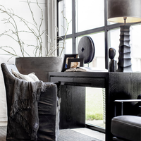 Artwood Hunter Writing Desk - Black