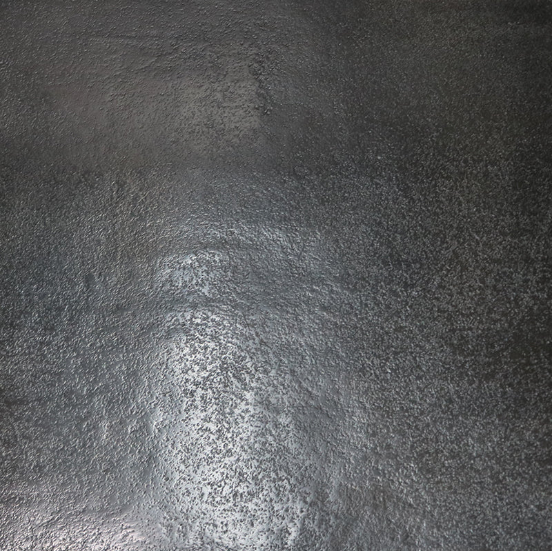 Round Nest of 2 Side Tables - Antique Black