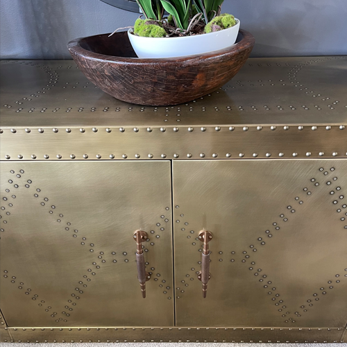 Jet Sideboard in Vintage Brass