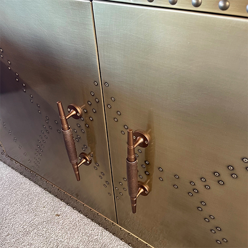 Jet Sideboard in Vintage Brass