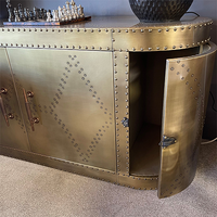 Jet Sideboard in Vintage Brass
