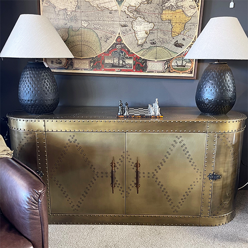 Jet Sideboard in Vintage Brass