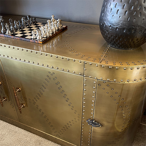 Jet Sideboard in Vintage Brass
