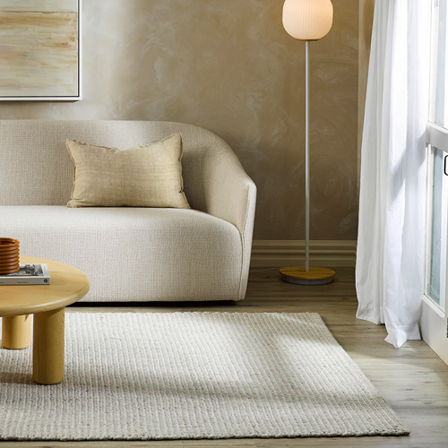 Baya Kansas Floor Rug - Oat/Natural - 200cm x 300cm