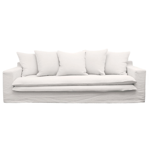 Keely Slipcover Sofa - White